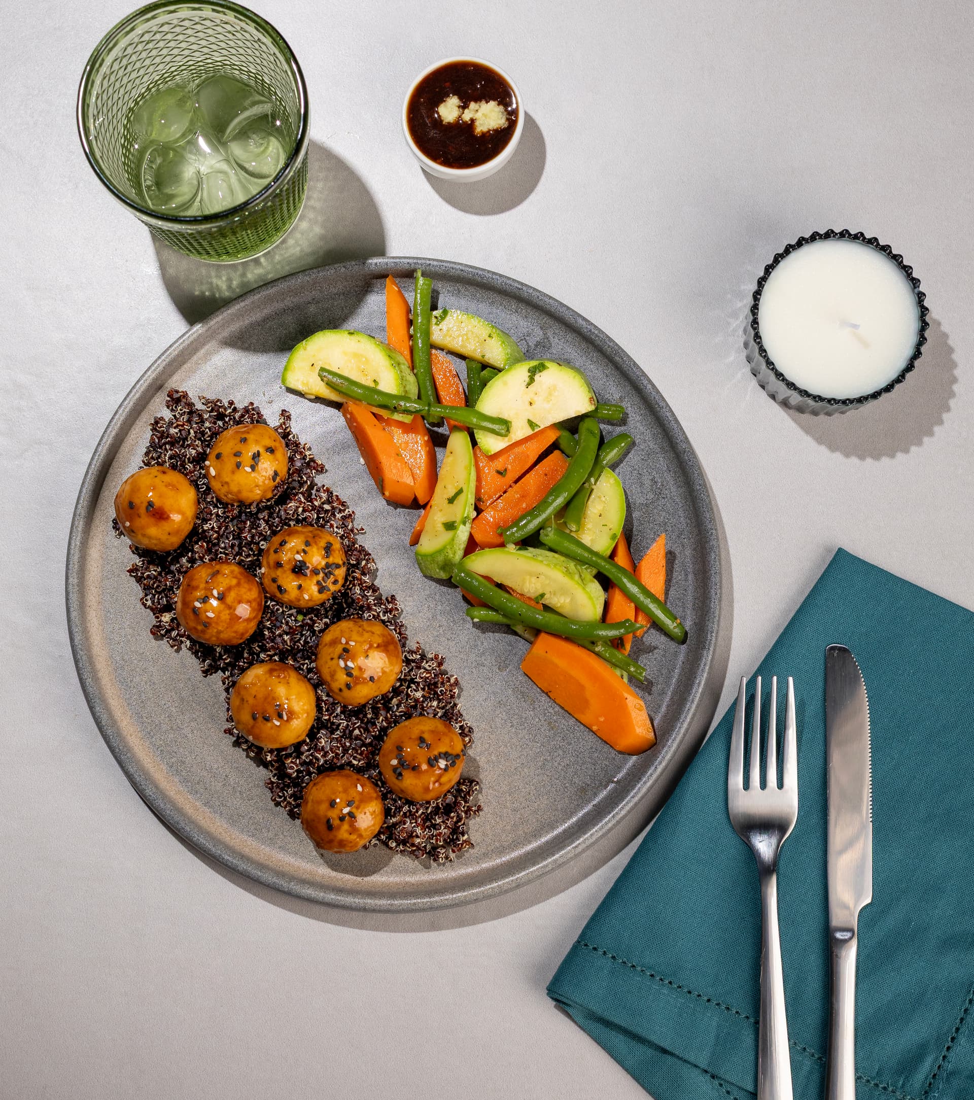 Teriyaki Chicken Balls	